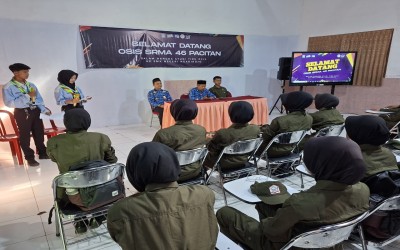 Kunjungan Studi Tiru OSIS SRMA 46 di SMKN Ngadirojo