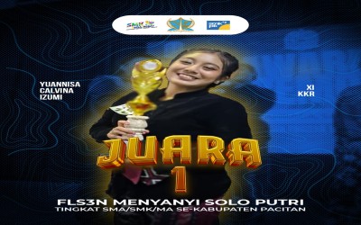 Tampil Memukau, Siswa SMKN Ngadirojo Sabet Juara 1 FLS3N Tingkat Kabupaten Pacitan